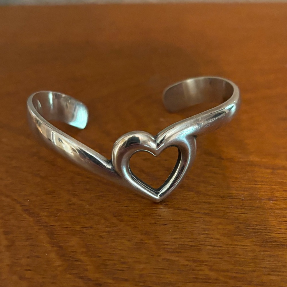 James Avery heart cuff